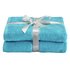 Argos Home Pair of Bath Towels - Crystal Blue