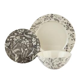 Argos Home Rural Retreat Stoneware 12 Piece Dinner Set