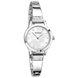 Sekonda Ladies' Mother of Pearl Stone Set Bracelet Watch