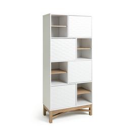 Habitat Zander Tall Shelving Unit - Two Tone