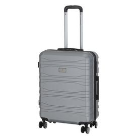 Featherstone Hard 8 Wheel Suitcase - Silver