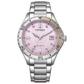 Citizen Ladies Stainless Steel Pink Dial Bracelet Watch