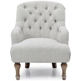 Kyoto Charlie Fabric Armchair - Cream