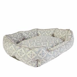 DREAM PAW SCALLOPED STYLE BED SMALL GREY