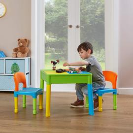 Liberty House Toys Kids 5-in-1 Activity Table & 2 Chairs
