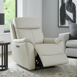 Aspire Kingsmere Power Recliner Chair - Cream