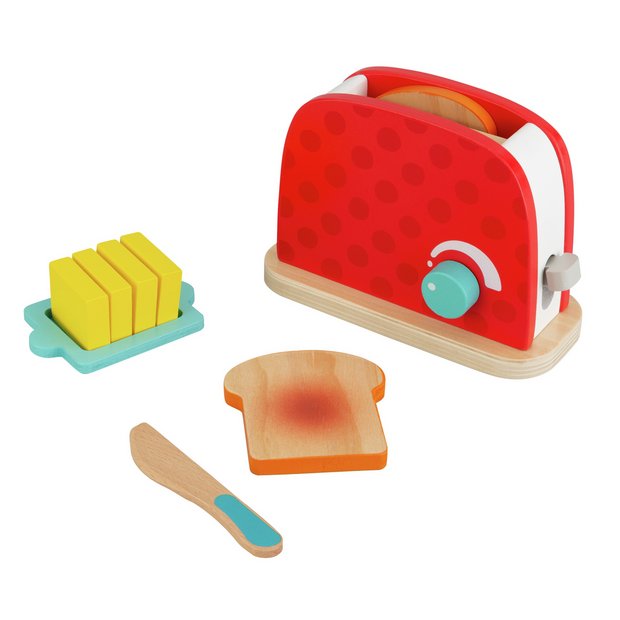 Buy Chad Valley Wooden Toy Toaster | Role play toys | Argos