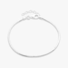 Revere Sterling Silver Diamond Cut Snake Chain Bracelet