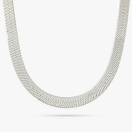 Revere Sterling Silver 18 Inch Wide Herringbone Chain