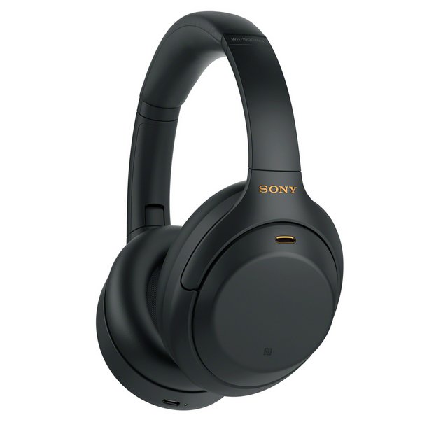 Buy Sony WH-1000XM4 Over-Ear Wireless NC Headphones - Black | Wireless  headphones | Argos