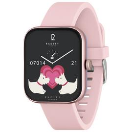 Radley Series 32 Pink Silicone Strap Calling Smart Watch