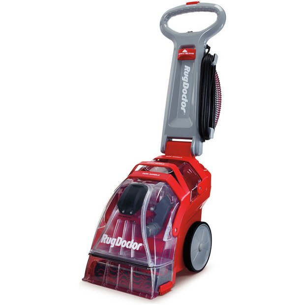 Upright carpet outlet cleaner