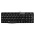 Rapoo N2400 Spill Resistant Keyboard - Black