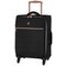 it Luggage Expandable 4 Wheel Soft Cabin Suitcase - Black