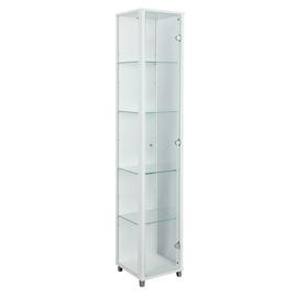 Argos Home 1 Glass Door Corner Display Cabinet