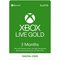 Xbox Live Gold Membership - 3 Months