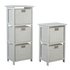 Argos Home 2 & 3 Drawer Storage Unit - White