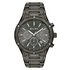 Bulova Men's Black Stainless Steel Chronograph Watch