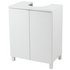 Argos Home Ripple Undersink Storage Unit - White