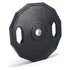 Men's Health Rubber Weight Plates - 2 x 20kg