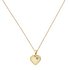 Moon & Back 9ct Gold Diamond Accent Locket 18inch Necklace
