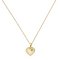 Moon & Back 9ct Gold Diamond Accent Locket 18inch Necklace