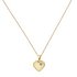 Moon & Back 9ct Gold Diamond Accent Locket 18inch Necklace