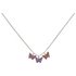 Revere Kid's Sterling Silver Crystal Butterfly Pendant