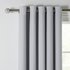 Argos Home Blackout Eyelet Curtains - Dove Grey