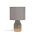 Argos Home Finbar Table Lamp - Grey & Wood