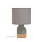 Argos Home Finbar Table Lamp - Grey & Wood