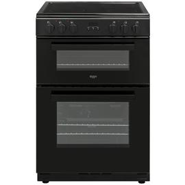 Bush BDBL60ELB 60cm Double Oven Electric Cooker - Black