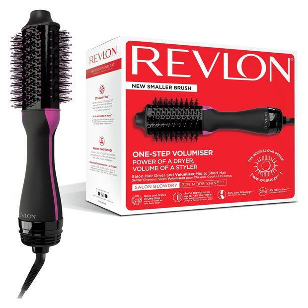 Buy Revlon One-Step Hair Dryer And Volumiser Mid to Short Hair | Hot hair  stylers and brushes | Argos