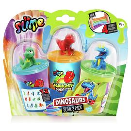 So Slime Collectable Dino-Pack of 3