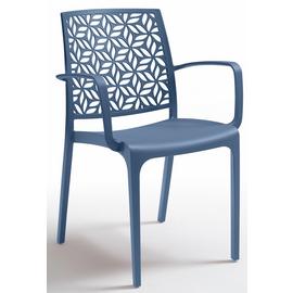 Bica Ninfa Contract Stacking Chair - Blue