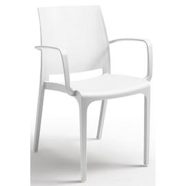 Bica Volga Contract Stack Chair - White