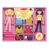 Melissa & Doug Abby and Emma Magnetic Wooden Dress Up