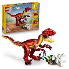 LEGO Creator 3in1 Fierce Dinosaur Figure Building Toy 31379