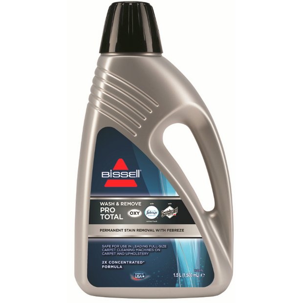 Buy Bissell Wash & Remove Pro Total Carpet Cleaning Solution