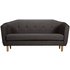 Argos Home Elin 3 Seater Fabric Sofa - Charcoal