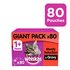Whiskas 1+ Cat Pouches Meat Selection in Gravy 80 Pouches