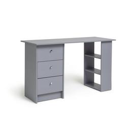 Argos Home Malibu 3 Drawer Office Desk