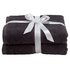 Argos Home Pair of Bath Towels - Black