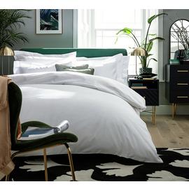 Habitat Egyptian Cotton 400TC Plain Bedding Set