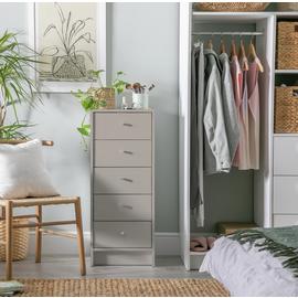 Argos Home Malibu 5 Drawer Tallboy