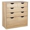 Argos Home Pagnell Oak Effect Deep 3+2 Chest of Drawers