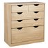Argos Home Pagnell Oak Effect Deep 3+2 Chest of Drawers