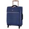 it Luggage Expandable 4 Wheel Soft Cabin Suitcase - Blue
