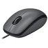 Logitech M100 Wired Mouse - Black