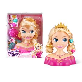 Sparkle Girlz Princess Hair Styling Head